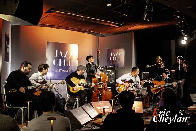 Django All Stars, Jazz Club Etoile (Paris), 25 janvier 2024, © Eric Cheylan / https://lovinglive.fr