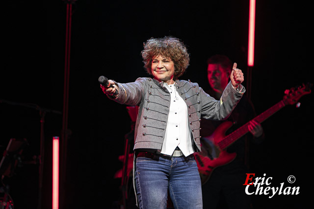 Sabine Paturel, Les années 80-90 - La fête, Bobino (Paris), 2 avril 2024, © Eric Cheylan / https://lovinglive.fr