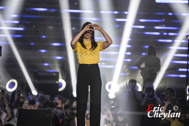 Clara Luciani, RFM Music Show, 40ème anniversaire de la radio RFM, Palais des Sports Marcel Cerdan (Levallois), 26 juin 2021, © Eric Cheylan / volubilis.net