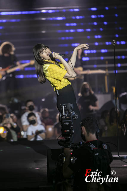 Clara Luciani, RFM Music Show, 40ème anniversaire de la radio RFM, Palais des Sports Marcel Cerdan (Levallois), 26 juin 2021, © Eric Cheylan / volubilis.net