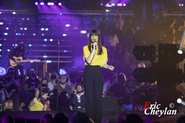 Clara Luciani, RFM Music Show, 40ème anniversaire de la radio RFM, Palais des Sports Marcel Cerdan (Levallois), 26 juin 2021, © Eric Cheylan / volubilis.net