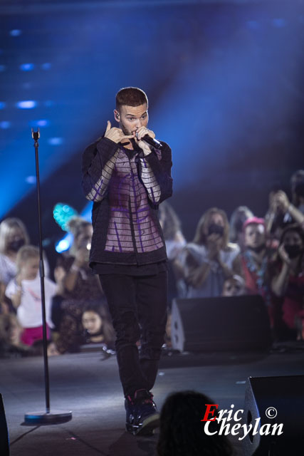 M Pokora, RFM Music Show, 40ème anniversaire de la radio RFM, Palais des Sports Marcel Cerdan (Levallois), 26 juin 2021, © Eric Cheylan / volubilis.net