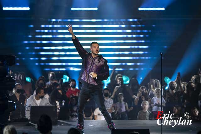 M Pokora, RFM Music Show, 40ème anniversaire de la radio RFM, Palais des Sports Marcel Cerdan (Levallois), 26 juin 2021, © Eric Cheylan / volubilis.net