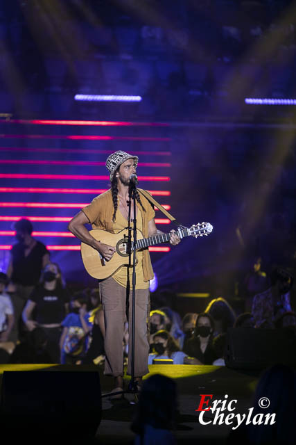 Flo Delavega, RFM Music Show, 40ème anniversaire de la radio RFM, Palais des Sports Marcel Cerdan (Levallois), 26 juin 2021, © Eric Cheylan / volubilis.net