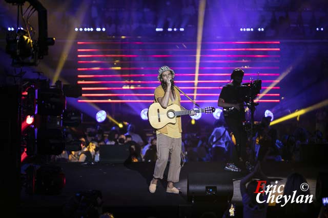 Flo Delavega, RFM Music Show, 40ème anniversaire de la radio RFM, Palais des Sports Marcel Cerdan (Levallois), 26 juin 2021, © Eric Cheylan / volubilis.net