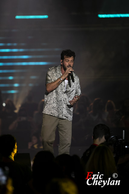 Claudio Capéo, RFM Music Show, 40ème anniversaire de la radio RFM, Palais des Sports Marcel Cerdan (Levallois), 26 juin 2021, © Eric Cheylan / volubilis.net