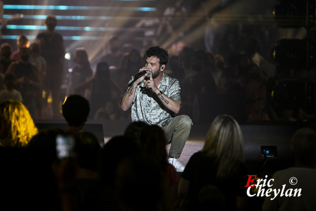 Claudio Capéo, RFM Music Show, 40ème anniversaire de la radio RFM, Palais des Sports Marcel Cerdan (Levallois), 26 juin 2021, © Eric Cheylan / volubilis.net