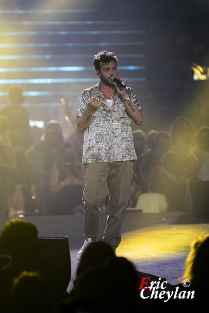 Claudio Capéo, RFM Music Show, 40ème anniversaire de la radio RFM, Palais des Sports Marcel Cerdan (Levallois), 26 juin 2021, © Eric Cheylan / volubilis.net