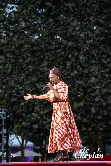 Angélique Kidjo, Festival Global Citizen Live, Le Champ de Mars (Paris), 25 septembre 2021, © Eric Cheylan / https://lovinglive.fr