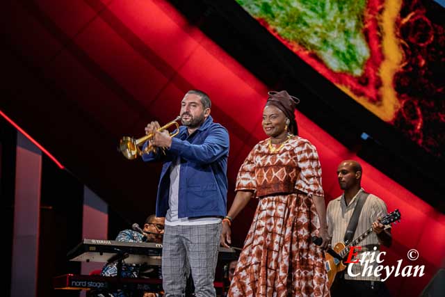 Angélique Kidjo, Festival Global Citizen Live, Le Champ de Mars (Paris), 25 septembre 2021, © Eric Cheylan / https://lovinglive.fr