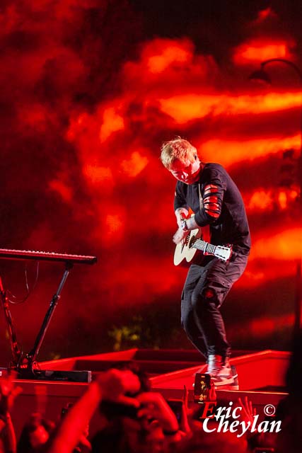 Ed Sheeran, Festival Global Citizen Live, Le Champ de Mars (Paris), 25 septembre 2021, © Eric Cheylan / https://lovinglive.fr