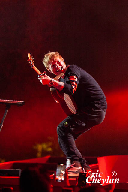 Ed Sheeran, Festival Global Citizen Live, Le Champ de Mars (Paris), 25 septembre 2021, © Eric Cheylan / https://lovinglive.fr