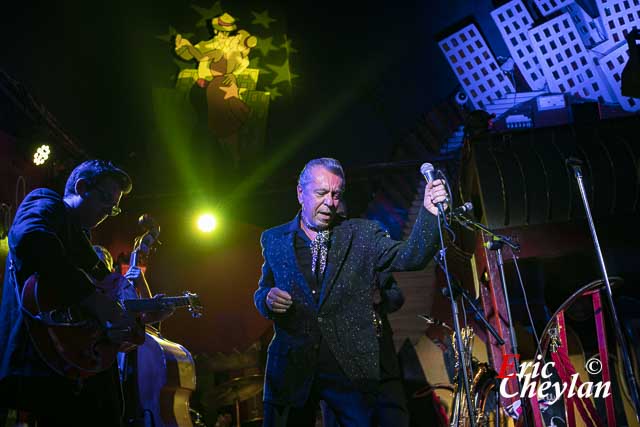 Alain Chennevière et Les Alligators, Le Balajo (Paris), 20 novembre 2022, © Eric Cheylan / lovinglive.fr