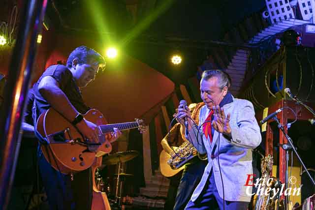 Alain Chennevière et Les Alligators, Le Balajo (Paris), 20 novembre 2022, © Eric Cheylan / lovinglive.fr