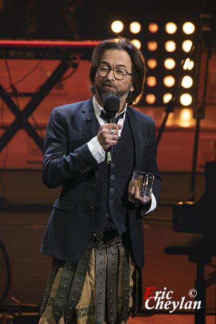 Alex Jaffray, Les Grands Prix SACEM, Studio 104, Maison de la Radio (Paris), 13 décembre 2022, © Eric Cheylan