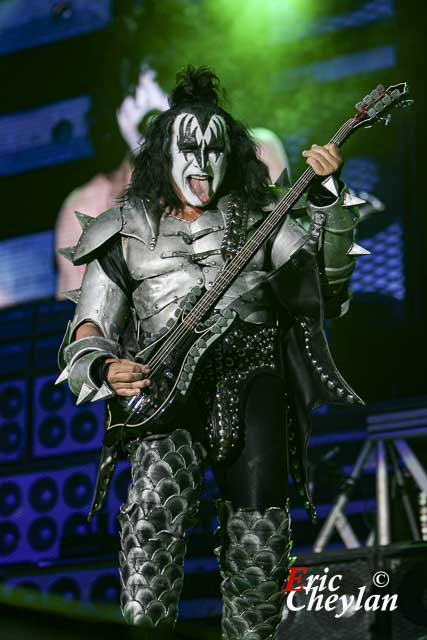 Kiss, Accor Arena (Paris), 17 juin 2008, © Eric Cheylan / https://lovinglive.fr