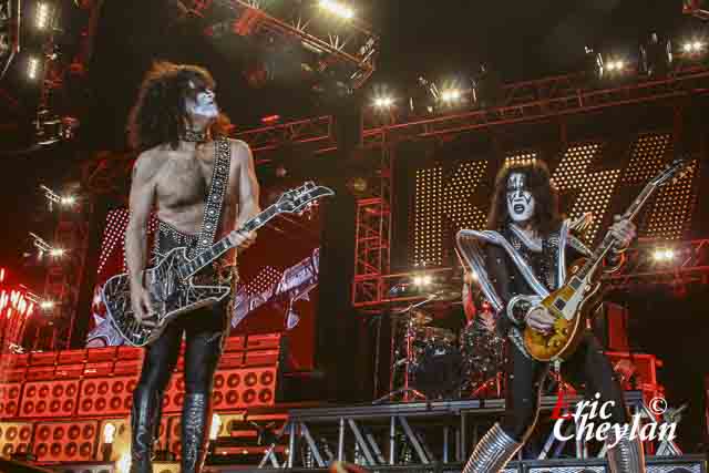 Kiss, Accor Arena (Paris), 17 juin 2008, © Eric Cheylan / https://lovinglive.fr