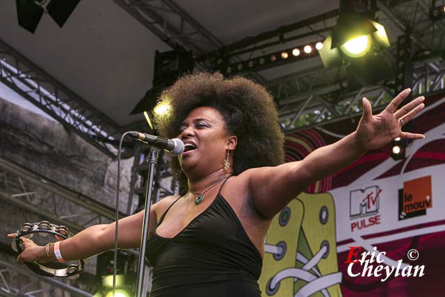 The BellRays, FNAC Indétendances (Paris), 26 juillet 2008, © Eric Cheylan / https://lovinglive.fr