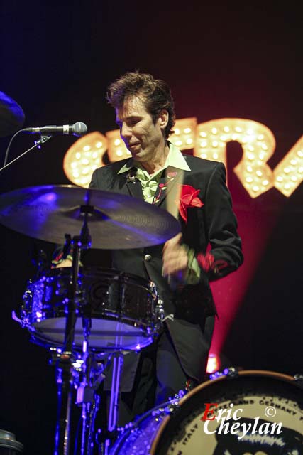 Stray Cats, Le Zénith (Paris), 4 septembre 2008, © Eric Cheylan / https://lovinglive.fr