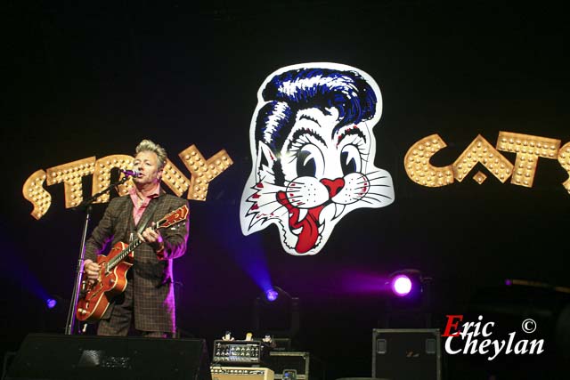 Stray Cats, Le Zénith (Paris), 4 septembre 2008, © Eric Cheylan / https://lovinglive.fr