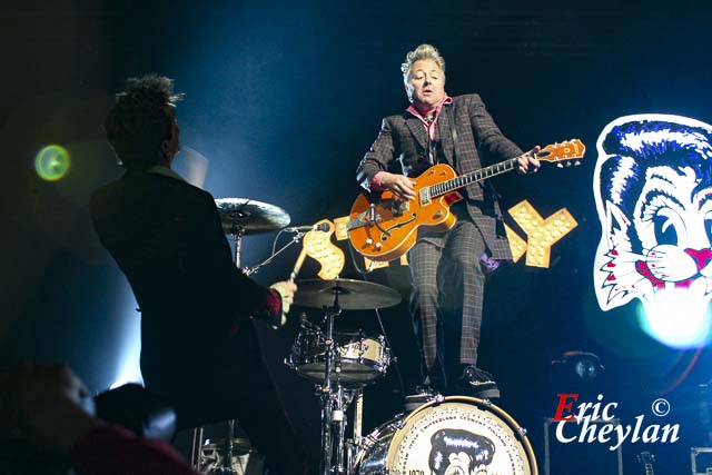 Stray Cats, Le Zénith (Paris), 4 septembre 2008, © Eric Cheylan / https://lovinglive.fr