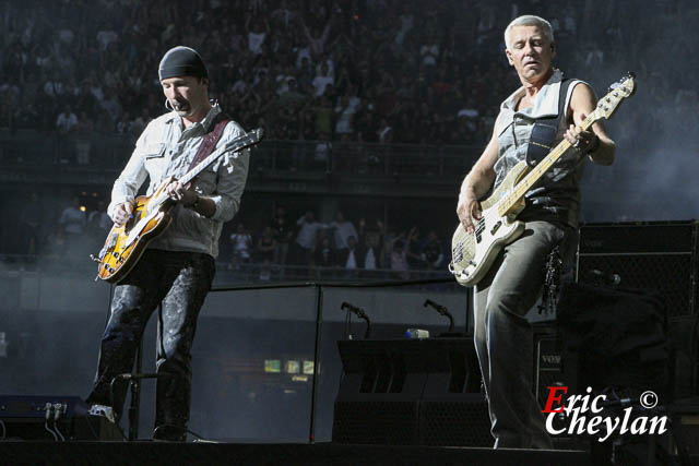 U2, Le Stade de France (Paris), 11 juillet 2009, © Eric Cheylan / https://lovinglive.fr