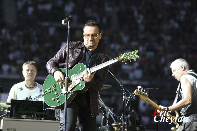 U2, Le Stade de France (Paris), 11 juillet 2009, © Eric Cheylan / https://lovinglive.fr