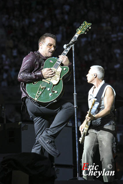 U2, Le Stade de France (Paris), 11 juillet 2009, © Eric Cheylan / https://lovinglive.fr