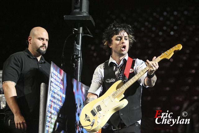 Green Day, Accor Arena (Paris), 4 octobre 2009, © Eric Cheylan / https://lovinglive.fr