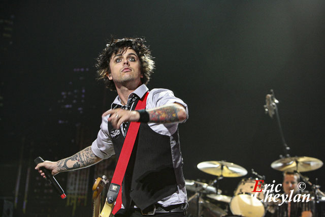 Green Day, Accor Arena (Paris), 4 octobre 2009, © Eric Cheylan / https://lovinglive.fr