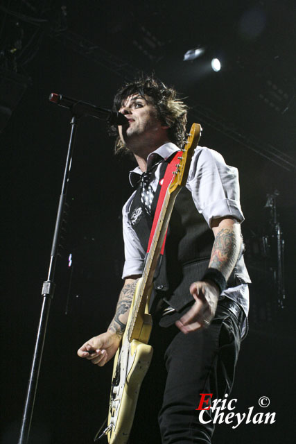 Green Day, Accor Arena (Paris), 4 octobre 2009, © Eric Cheylan / https://lovinglive.fr