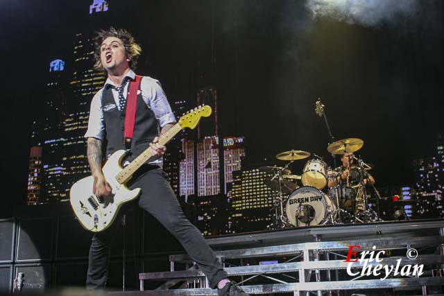 Green Day, Accor Arena (Paris), 4 octobre 2009, © Eric Cheylan / https://lovinglive.fr