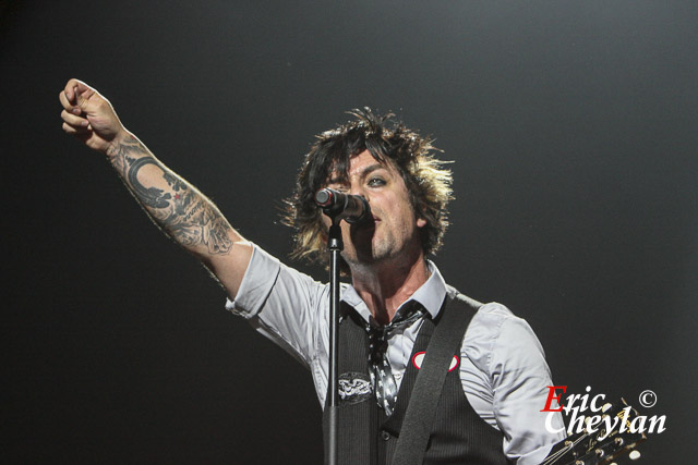 Green Day, Accor Arena (Paris), 4 octobre 2009, © Eric Cheylan / https://lovinglive.fr