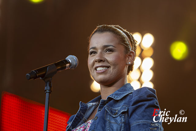 Chimène Badi, Concert pour la Diversité (Paris), 13 juillet 2010, © Eric Cheylan / https://lovinglive.fr