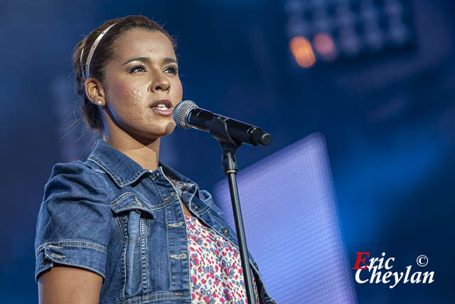 Chimène Badi, Concert pour la Diversité (Paris), 13 juillet 2010, © Eric Cheylan / https://lovinglive.fr