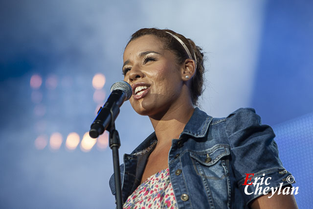 Chimène Badi, Concert pour la Diversité (Paris), 13 juillet 2010, © Eric Cheylan / https://lovinglive.fr