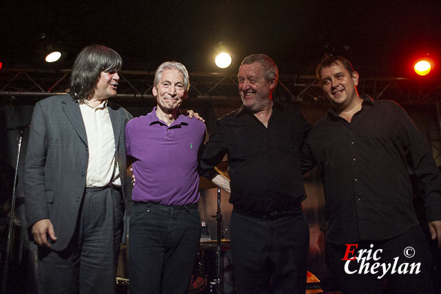 Charlie Watts & The ABC&D of Boogie Woogie, Le New Morning (Paris), 2 octobre 2011, © Eric Cheylan / https://lovinglive.fr