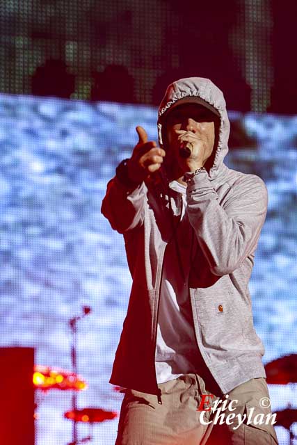 Eminem, Le Stade de France (Paris), 22 Août 2013, © Eric Cheylan / https://lovinglive.fr