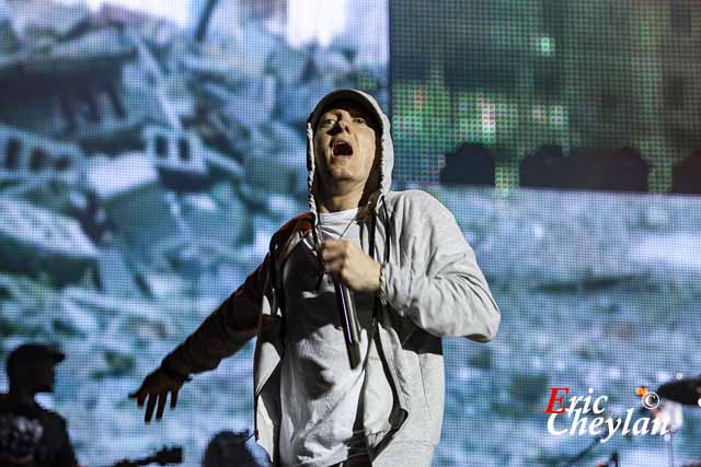 Eminem, Le Stade de France (Paris), 22 Août 2013, © Eric Cheylan / https://lovinglive.fr