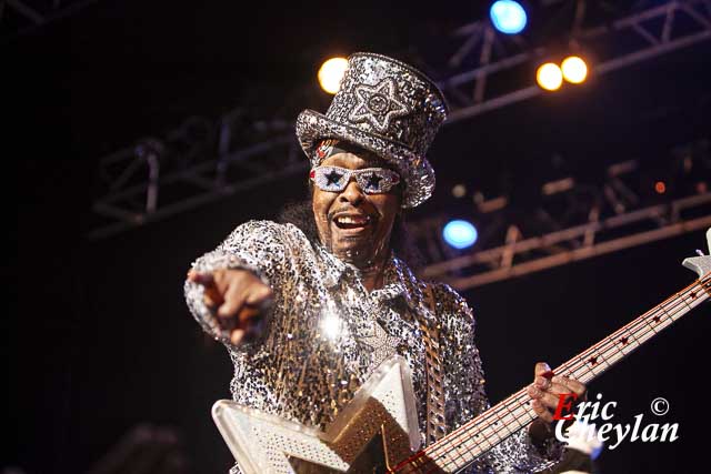 Bootsy Collins, Le Trianon (Paris), 20 févier 2014, © Eric Cheylan / https://lovinglive.fr