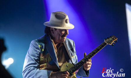 Carlos Santana, AccorArena (Paris), 5 juillet 2016, © Eric Cheylan / https://lovinglive.fr