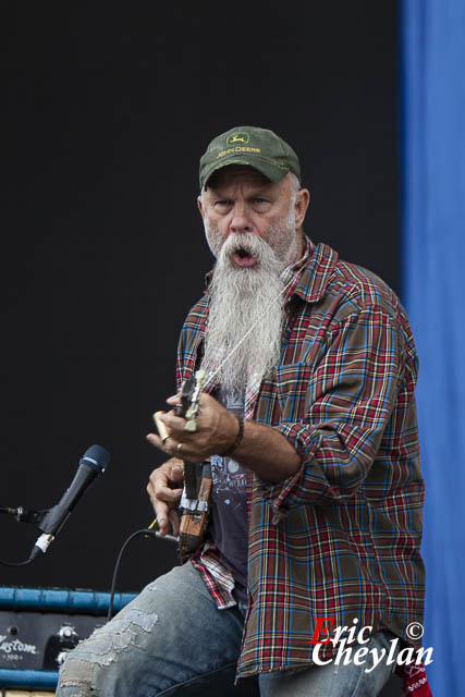 Seasick Steve, Lollapalooza (Paris), 23 juillet 2017, © Eric Cheylan / https://lovinglive.fr