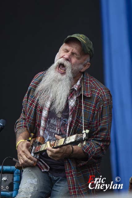 Seasick Steve, Lollapalooza (Paris), 23 juillet 2017, © Eric Cheylan / https://lovinglive.fr