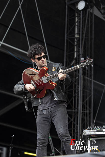 Black Rebel Motorcycle Club, Lollapalooza (Paris), 21 juillet 2018, © Eric Cheylan / https://lovinglive.fr