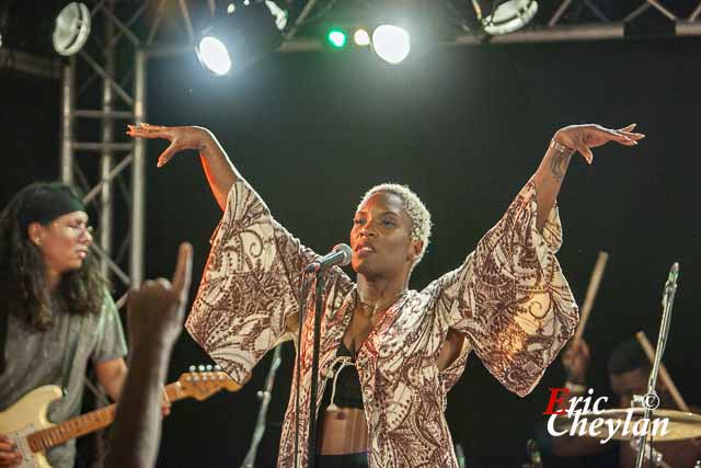 Liv Warfield, Le New Morning (Paris), 2 Août 2019, © Eric Cheylan / https://lovinglive.fr