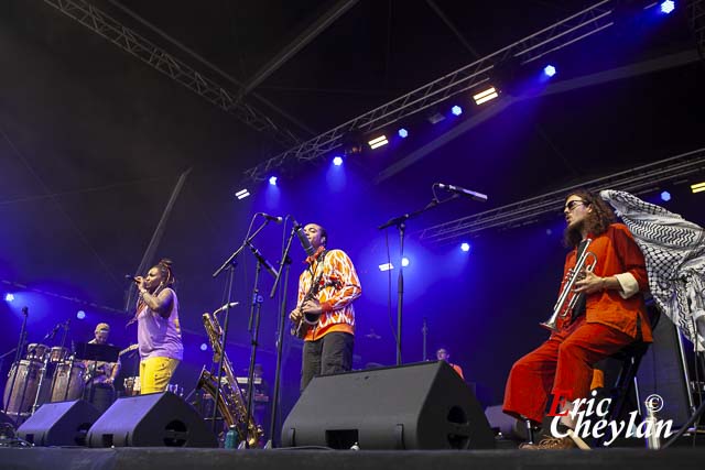 Nubiyan Twist, La Défense Jazz Festival (Paris), 27 juin 2024, © Eric Cheylan / https://lovinglive.fr