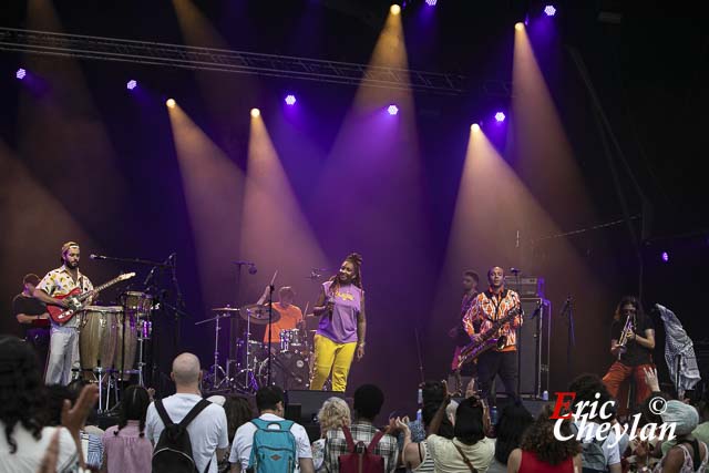 Nubiyan Twist, La Défense Jazz Festival (Paris), 27 juin 2024, © Eric Cheylan / https://lovinglive.fr