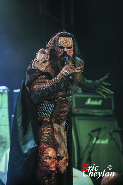 Lordi, Elysée Montmartre (Paris), 18 février 2009, © Eric Cheylan / https://lovinglive.fr