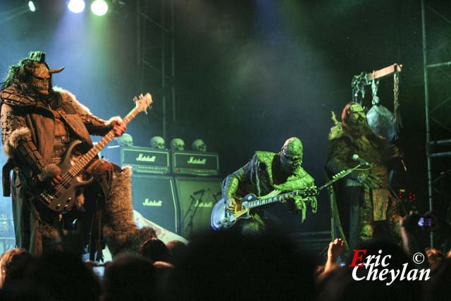 Lordi, Elysée Montmartre (Paris), 18 février 2009, © Eric Cheylan / https://lovinglive.fr