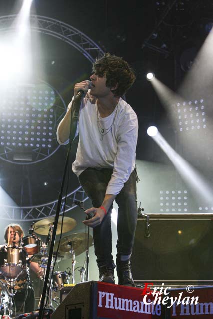 The Kooks, La Fête de l'Humanité (Paris), 12 septembre 2009, © Eric Cheylan / https://lovinglive.fr